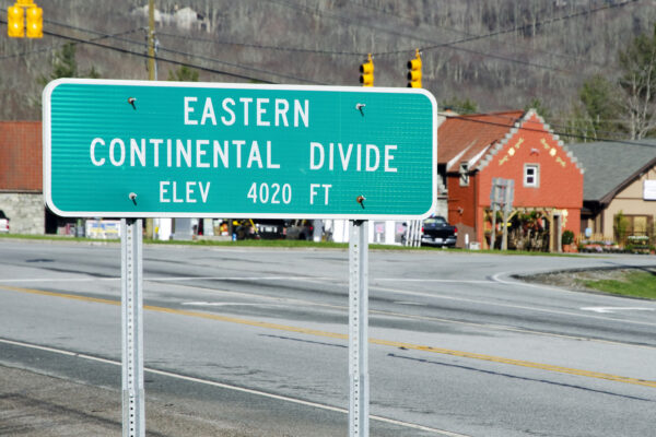 banner elk north carolina, eastern continental divide elevation of 4,020 ft